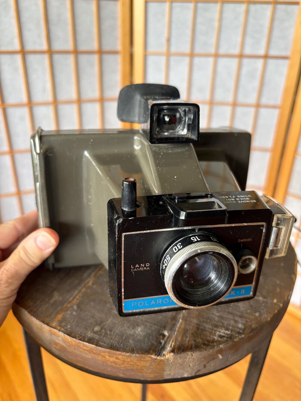 Vintage Polaroid Automatic 210 Land Camera Folding Bellows Camera Retro Decor